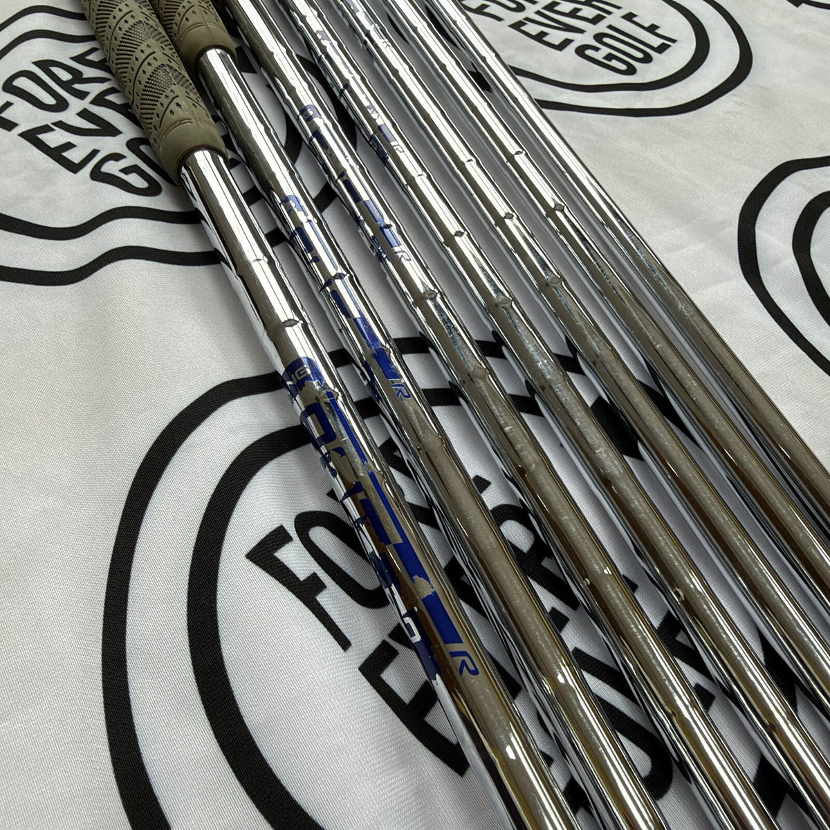 PING G400 IRONS / 5 - UW / Blue Dot / Mens RH / 98g Reg Flex / GOOD USED