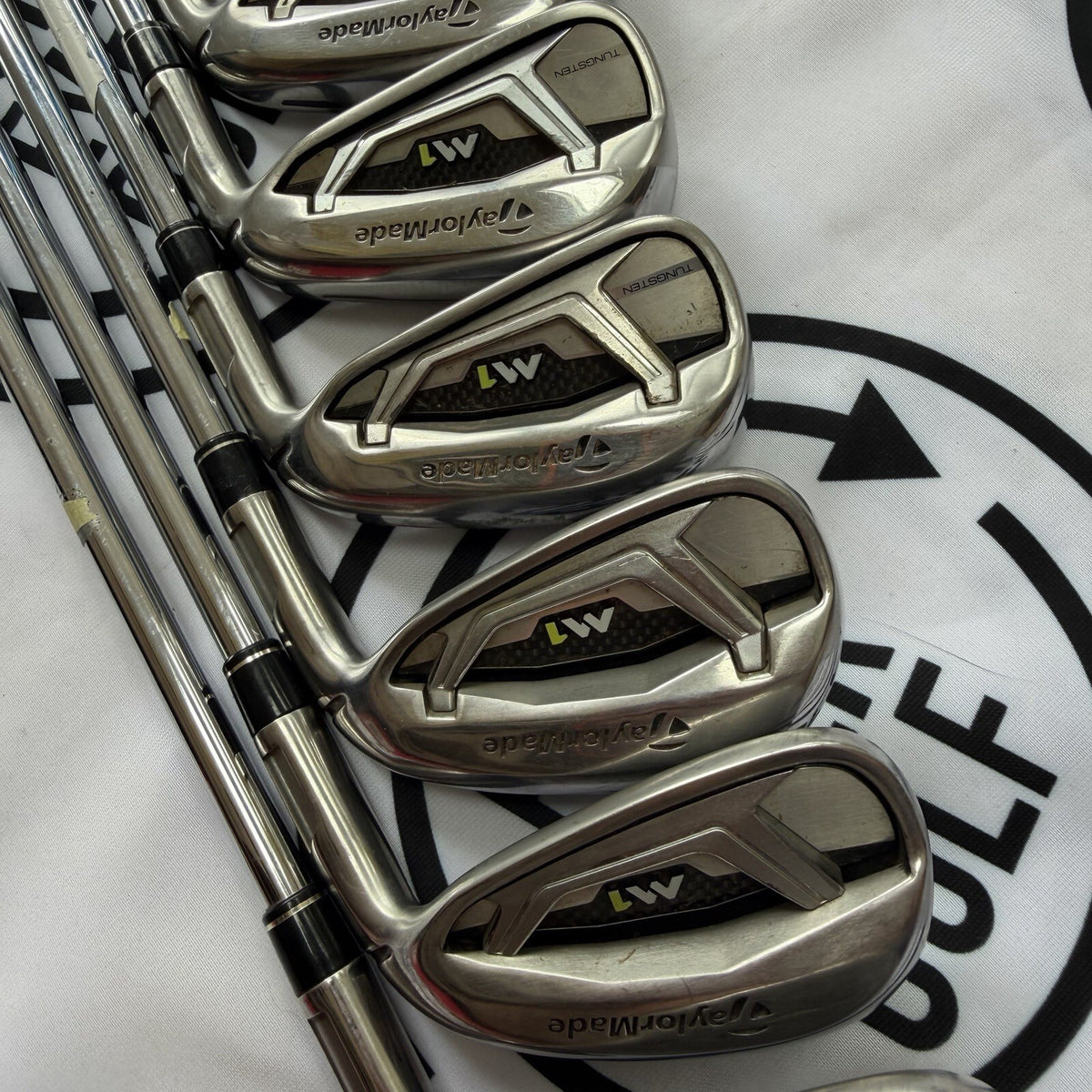 TAYLORMADE M1 IRONS / 4 - PW / Mens RH / 95g Reg Flex / GOOD USED