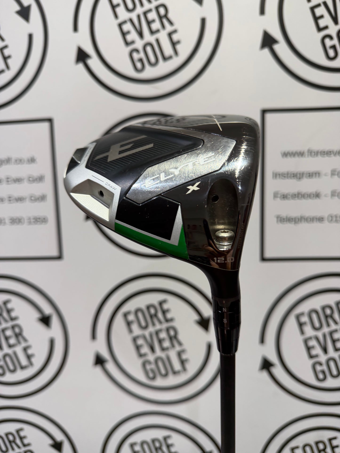 CALLAWAY ELYTE X DRIVER / 12 Degree / RH / 50g R2 Soft Reg Flex / V.GOOD USED