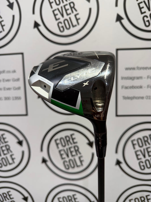 CALLAWAY ELYTE X DRIVER / 12 Degree / RH / 50g R2 Soft Reg Flex / V.GOOD USED