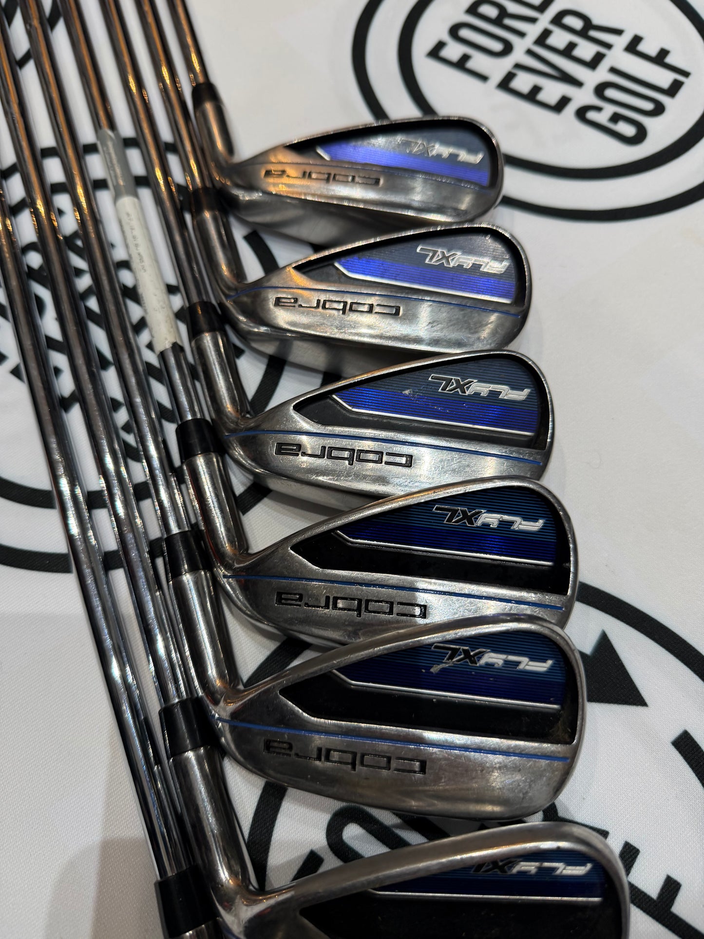 COBRA FLY XL IRONS / 5 - SW / Mens RH / Regular Flex