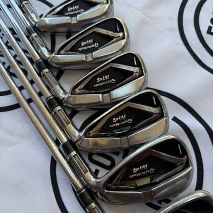 TAYLORMADE M4 IRONS / 4 - 9i / Mens RH / 100g Stiff Flex / OK USED