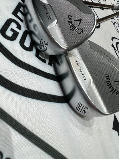 CALLAWAY OPUS PLATINUM WEDGES / 56 & 60 Deg / 115g Wedge Flex / RH