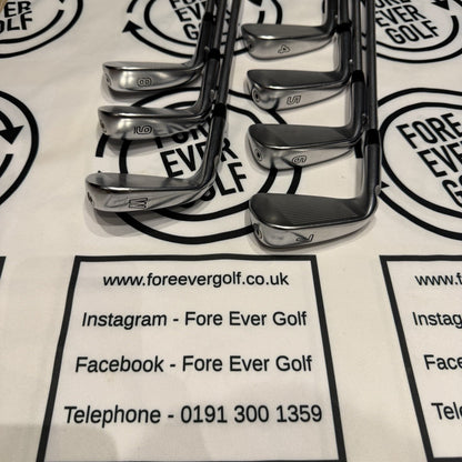 PING i525 IRONS / 4 - PW / Blue Dot / 195g Reg Flex / GOOD USED