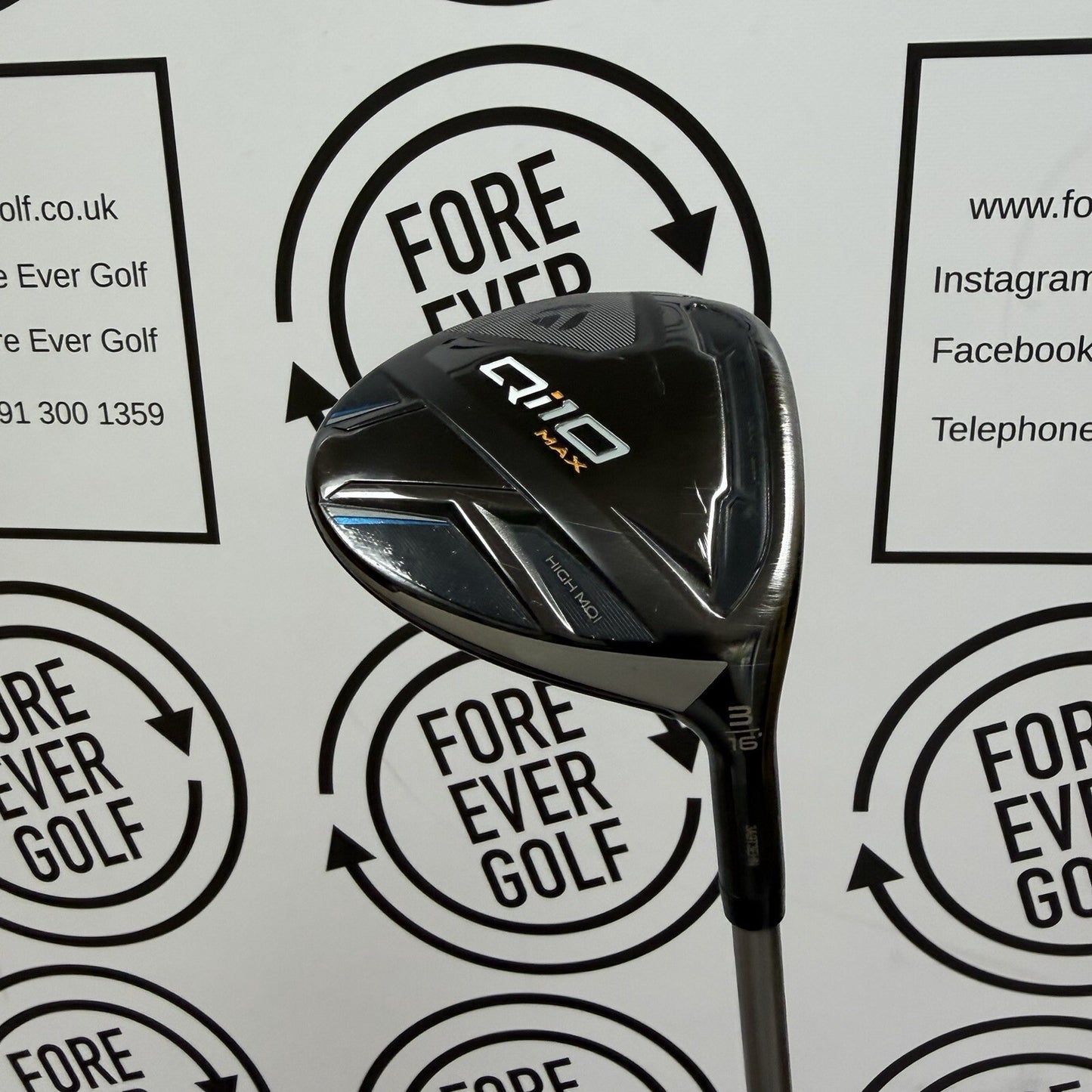 TAYLORMADE Qi10 MAX 3 WOOD / 16 Degree / RH / 50g Reg Flex / GOOD USED