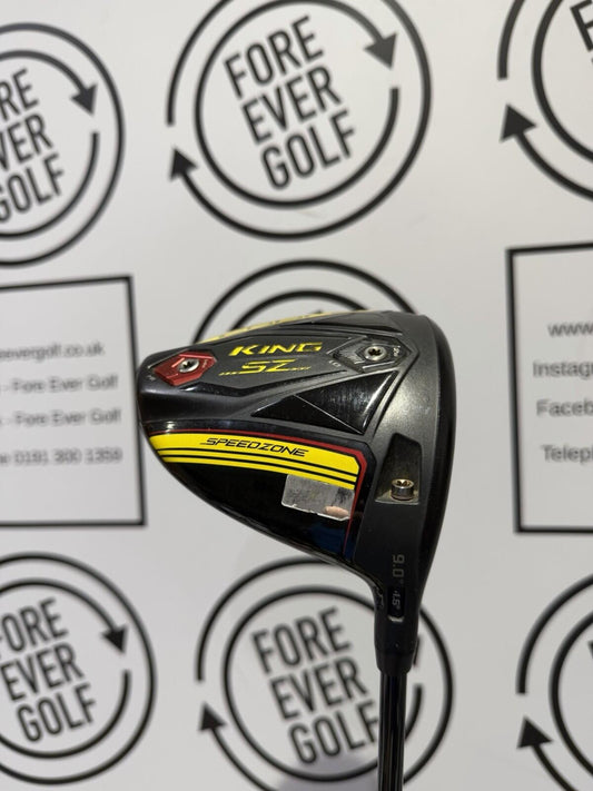 COBRA SPEEDZONE DRIVER / 9 Degree / Mens RH / 65g Reg Flex / GOOD USED
