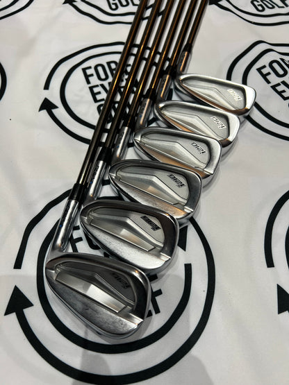 PING i210 IRONS / 5 - PW / BLUE DOT / RH / Reg Flex Graphite Shafts