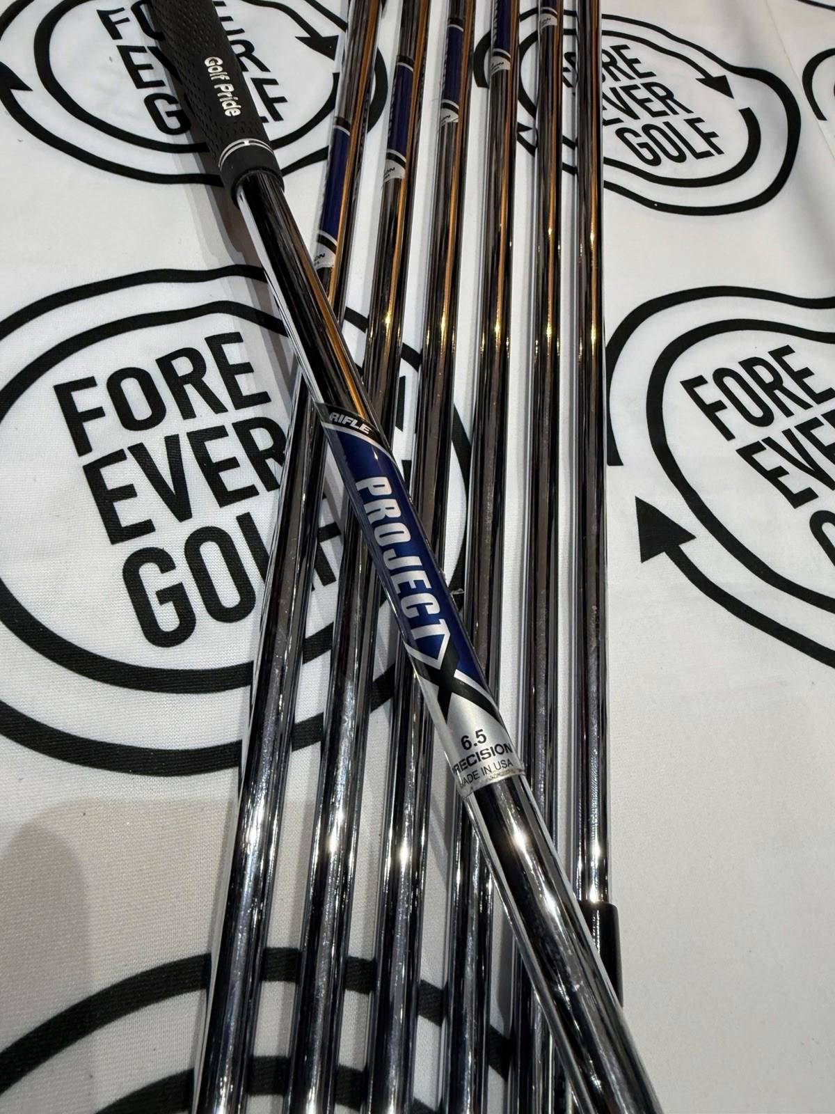 CALLAWAY APEX PRO 2024 IRONS / 4 - PW / Mens RH / Project X 6.5 X Flex Shafts