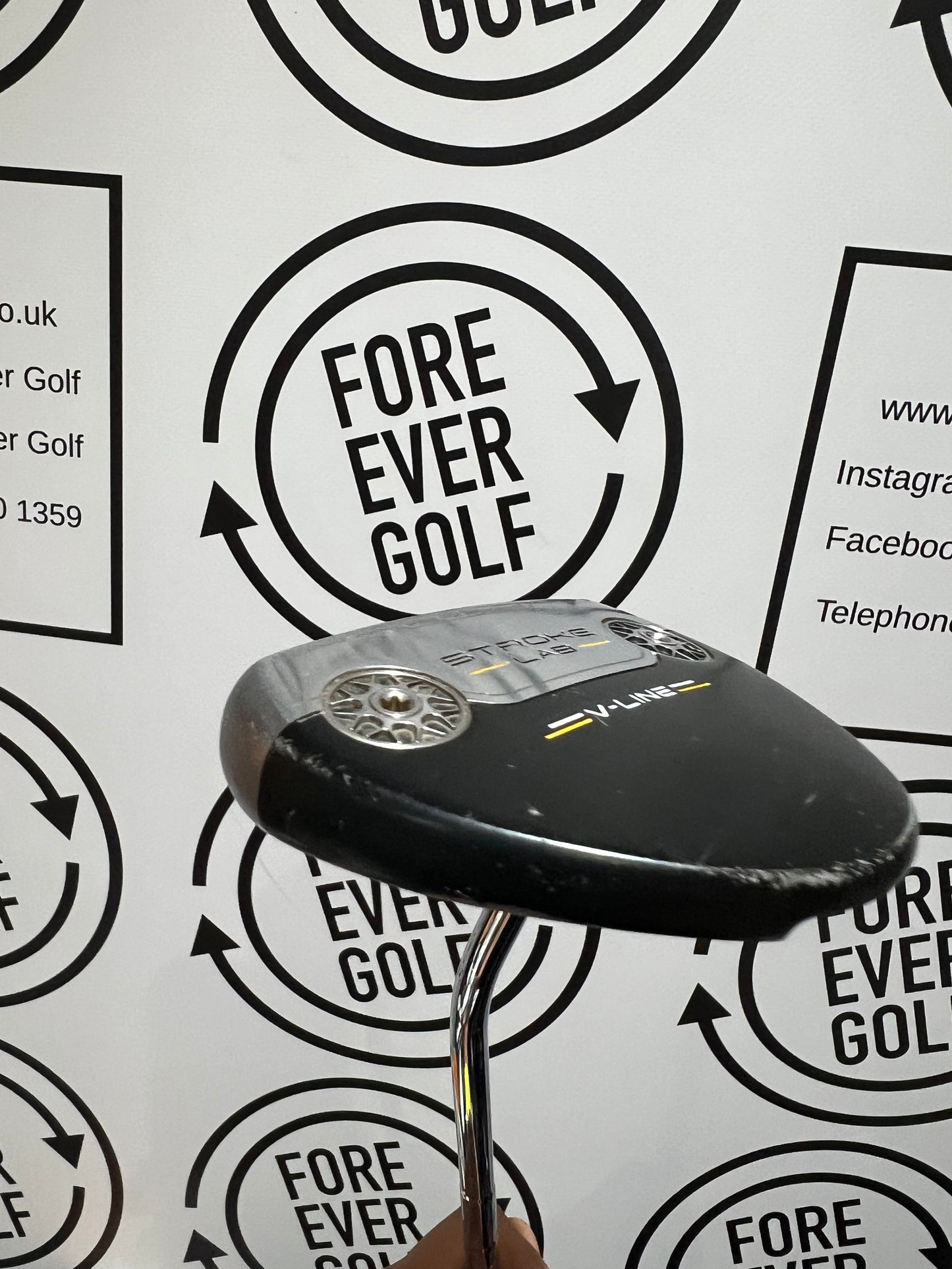 ODYSSEY STROKE LAB V-LINE PUTTER / 34” / Mens RH