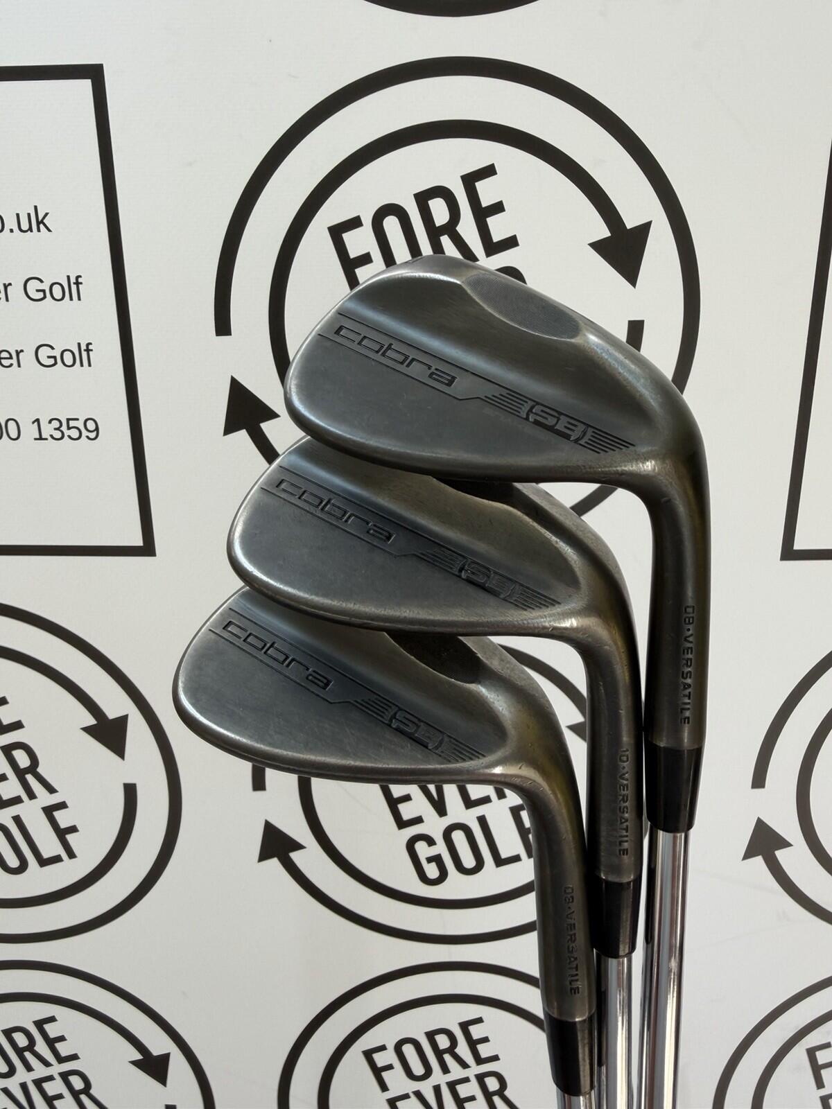 COBRA SNAKE BITE WEDGE SET / 50,54,60 / RH / Wedge Flex / GOOD USED
