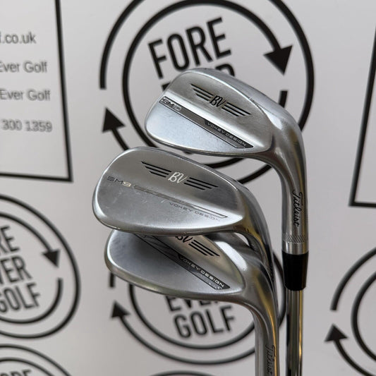 TITLEIST VOKEY SM9/SM10 WEDGE SET / 52,56,60 / RH / Wedge Flex / GOOD USED