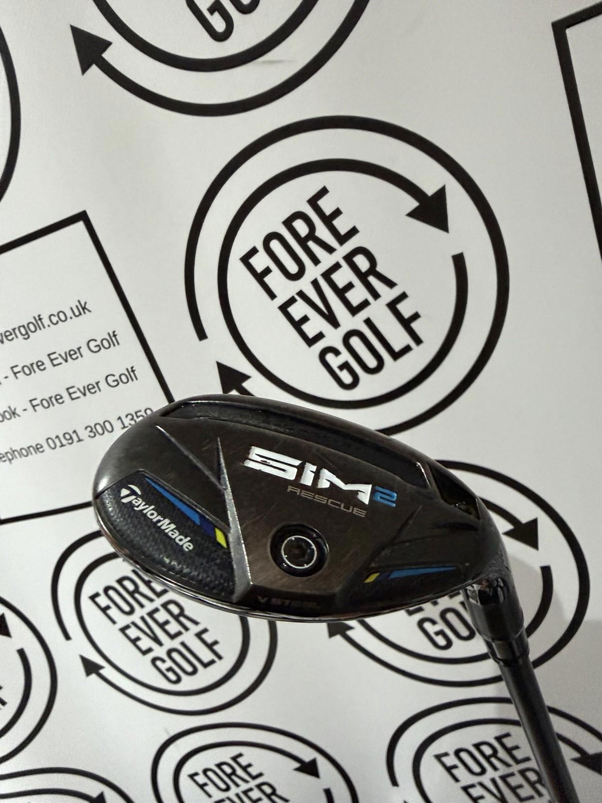 TAYLORMADE SIM2 RESCUE 2 HYBRID / 17 Deg / RH / 85g Stiff Flex / V.GOOD USED