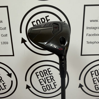 TITLEIST TSR2 3 WOOD / 15 Degree / Mens RH / 75g Stiff Flex / MINT USED