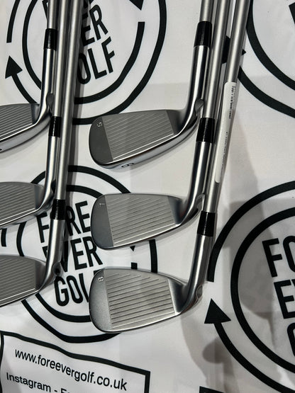 PING G440 IRONS / 6 - UW / BLUE DOT / RH / 35g ALTA QUICK Graphite Shafts