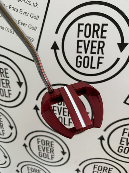 ODYSSEY O-WORKS RED MARXMAN PUTTER / RH / 34” / GOOD USED