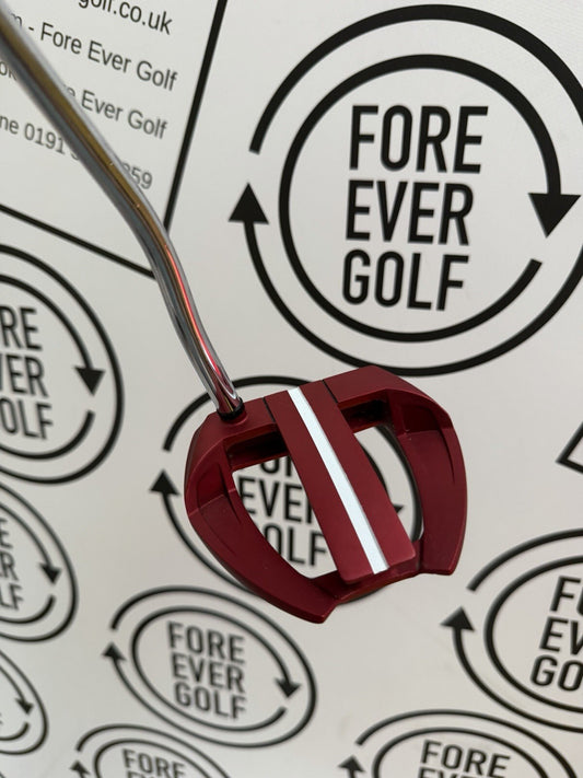 ODYSSEY O-WORKS RED MARXMAN PUTTER / RH / 34” / GOOD USED
