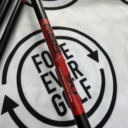 CALLAWAY MAVRIK IRONS / 5 - PW + AW / LH / 90g Reg Flex Graphite Shafts / GOOD