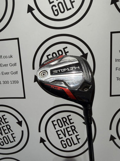 TAYLORMADE STEALTH PLUS+ 3 WOOD / 15 Degree / Mens RH / 70g Stiff Flex / GOOD