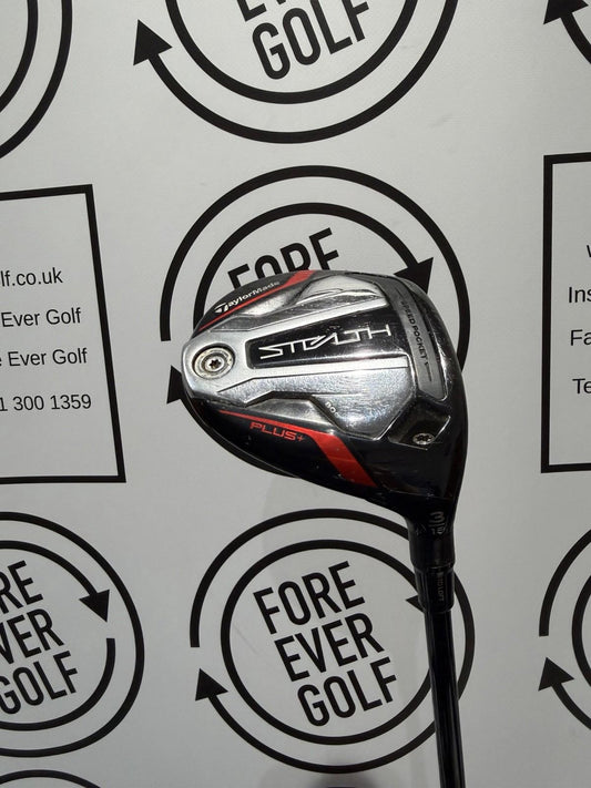 TAYLORMADE STEALTH PLUS+ 3 WOOD / 15 Degree / Mens RH / 70g Stiff Flex / GOOD