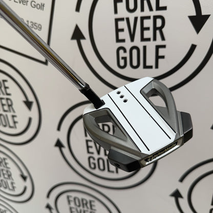 TAYLORMADE SPIDER EX PUTTER / 34” / Mens RH / Grey/White / GOOD USED