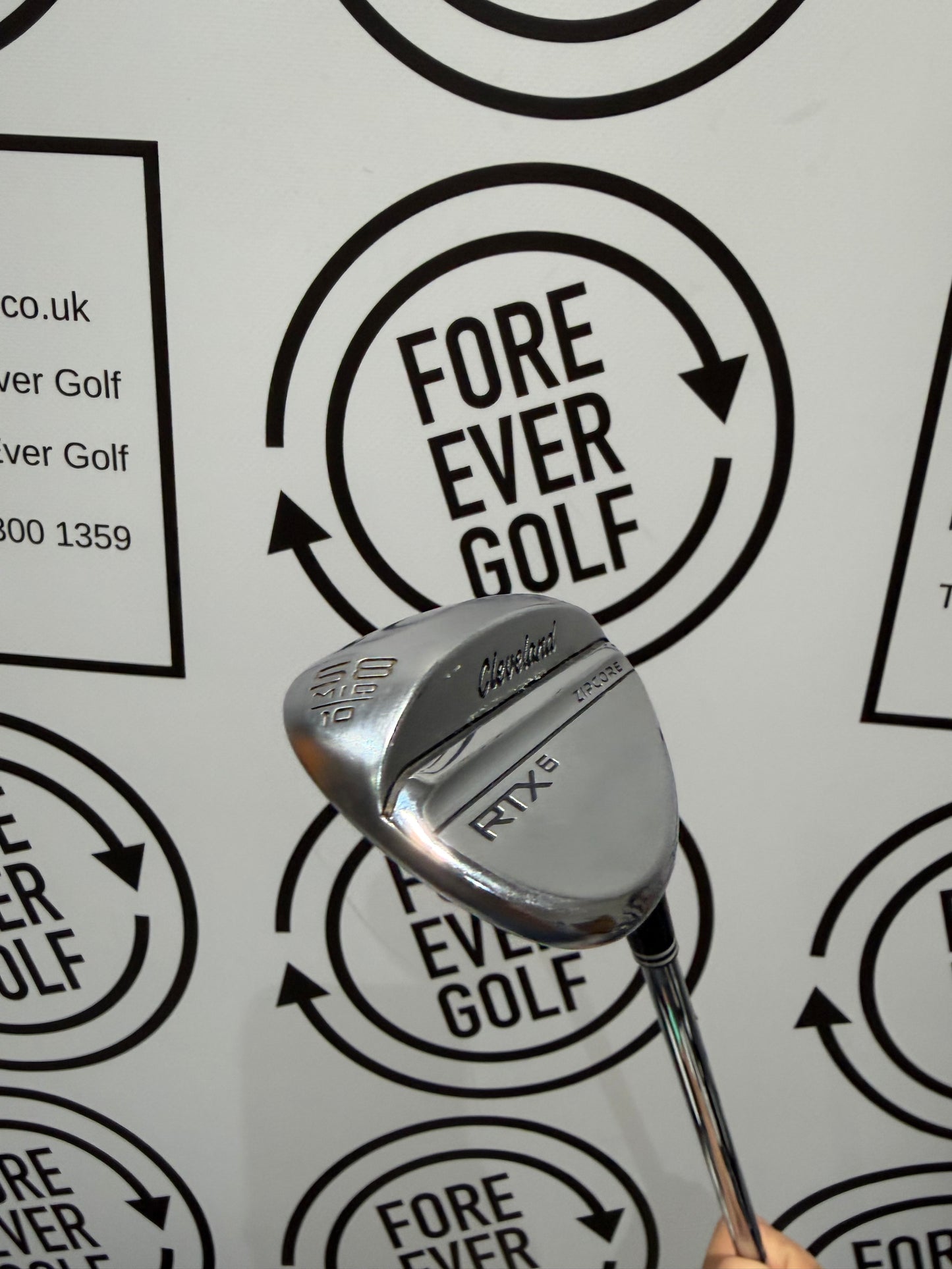 CLEVELAND RTX 6 ZIPCORE WEDGES / 54 & 58 / RH / Wedge Flex