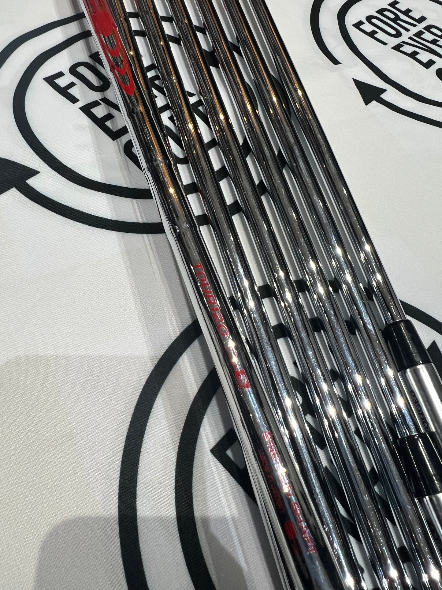 CALLAWAY APEX TCB FORGED IRONS / 4 - PW / RH / 120g Stiff Flex