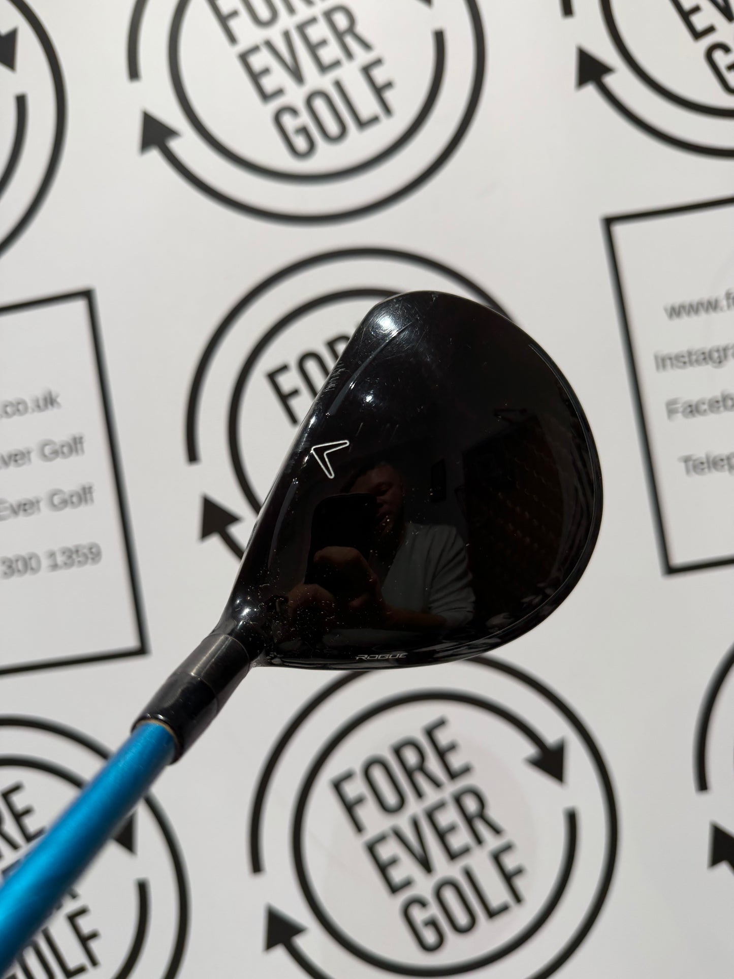 CALLAWAY ROGUE 3 WOOD / 15 Degree / RH / 70g Stiff Flex