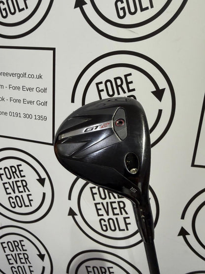 TITLEIST GT2 3 WOOD / 15 Degree / Mens RH / 65g Reg Flex / GOOD USED