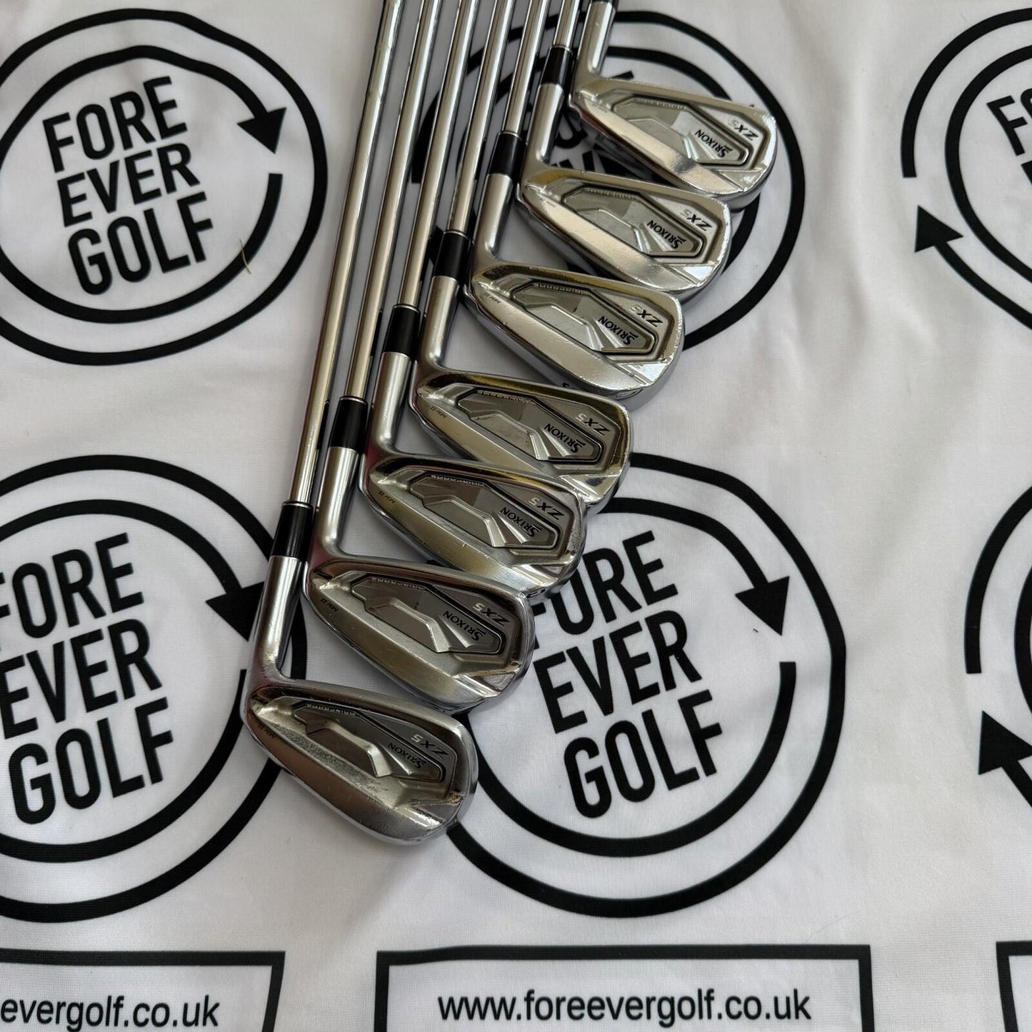 SRIXON ZX5 MKII IRONS / 4 - PW / Mens RH / 105g Reg Flex / GOOD USED