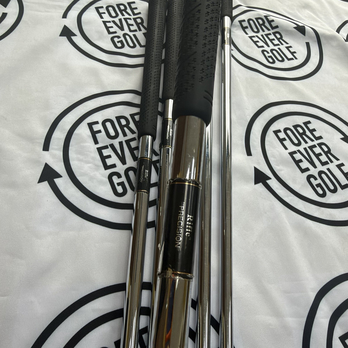 TAYLORMADE SUPER STEEL BURNER IRONS / 5-PW / RH / 80g Reg Flex / GOOD