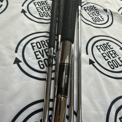 TAYLORMADE SUPER STEEL BURNER IRONS / 5-PW / RH / 80g Reg Flex / GOOD