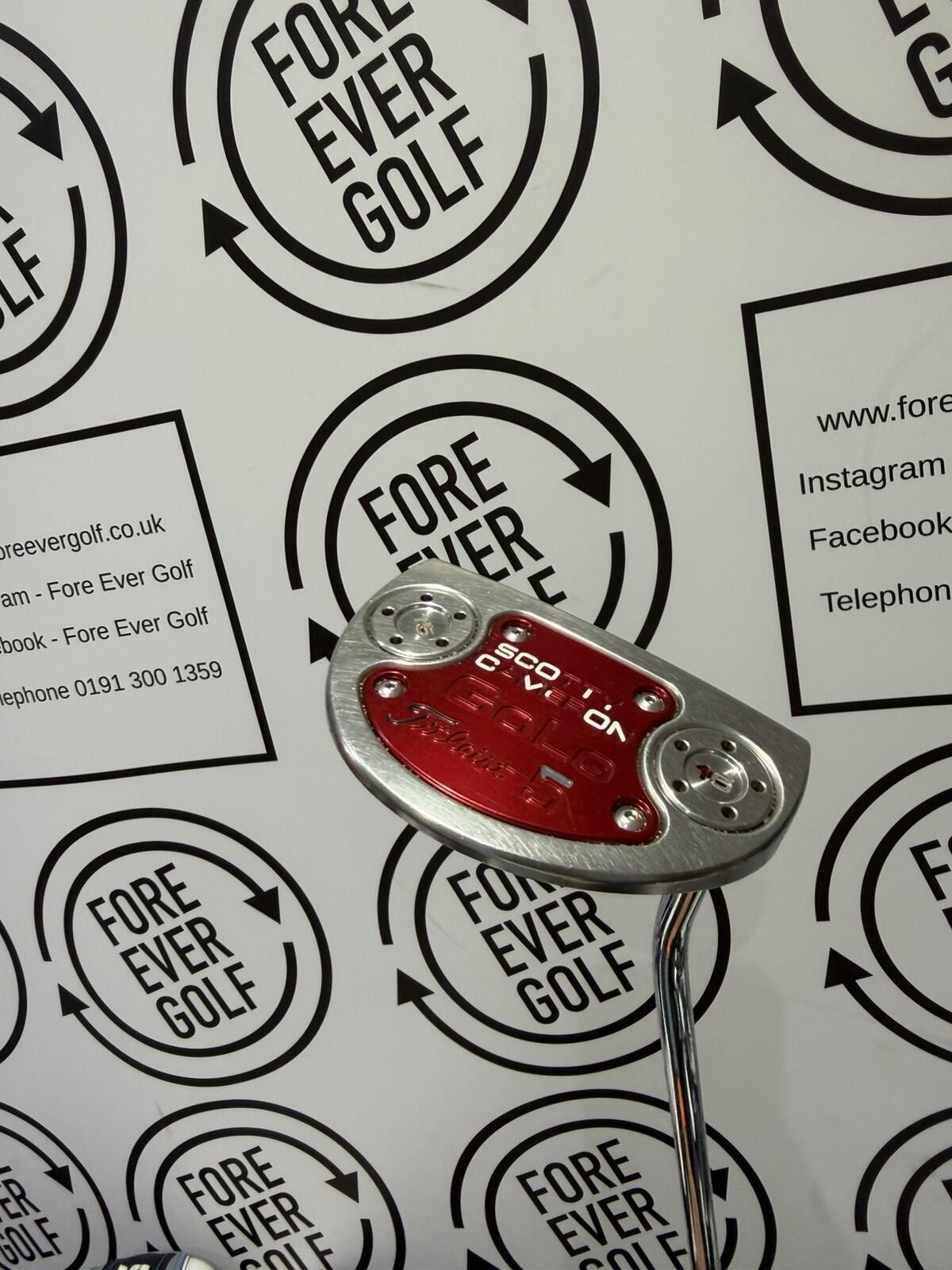 SCOTTY CAMERON GOLO 5 PUTTER / 34” / Mens RH / GOOD USED