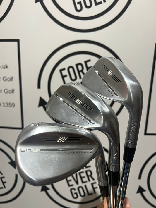 TITLEIST VOKEY SM9 WEDGES / 48,52,58 / Mens RH / Wedge Flex