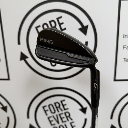 PING G425 CROSSOVER 3 IRON / Blue Dot / Mens RH / 70g Stiff Flex / GOOD USED