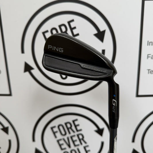 PING G425 CROSSOVER 3 IRON / Blue Dot / Mens RH / 70g Stiff Flex / GOOD USED