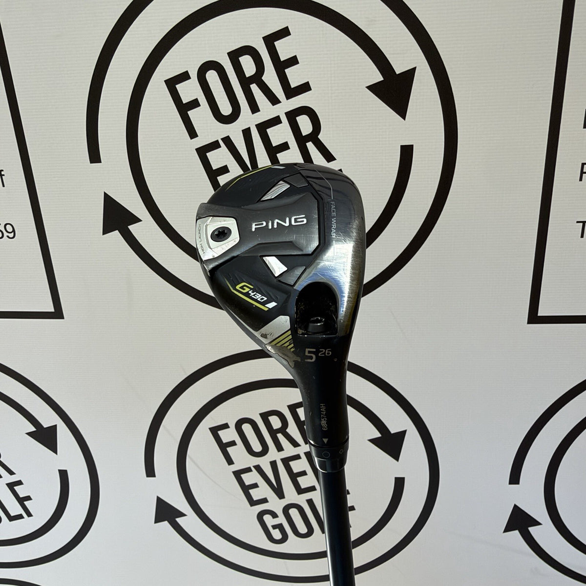 PING G430 5 HYBRID / 26 Deg / RH / 70g Reg Flex / GOOD USED