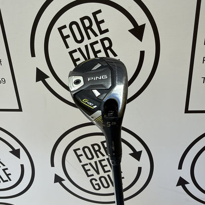 PING G430 5 HYBRID / 26 Deg / RH / 70g Reg Flex / GOOD USED