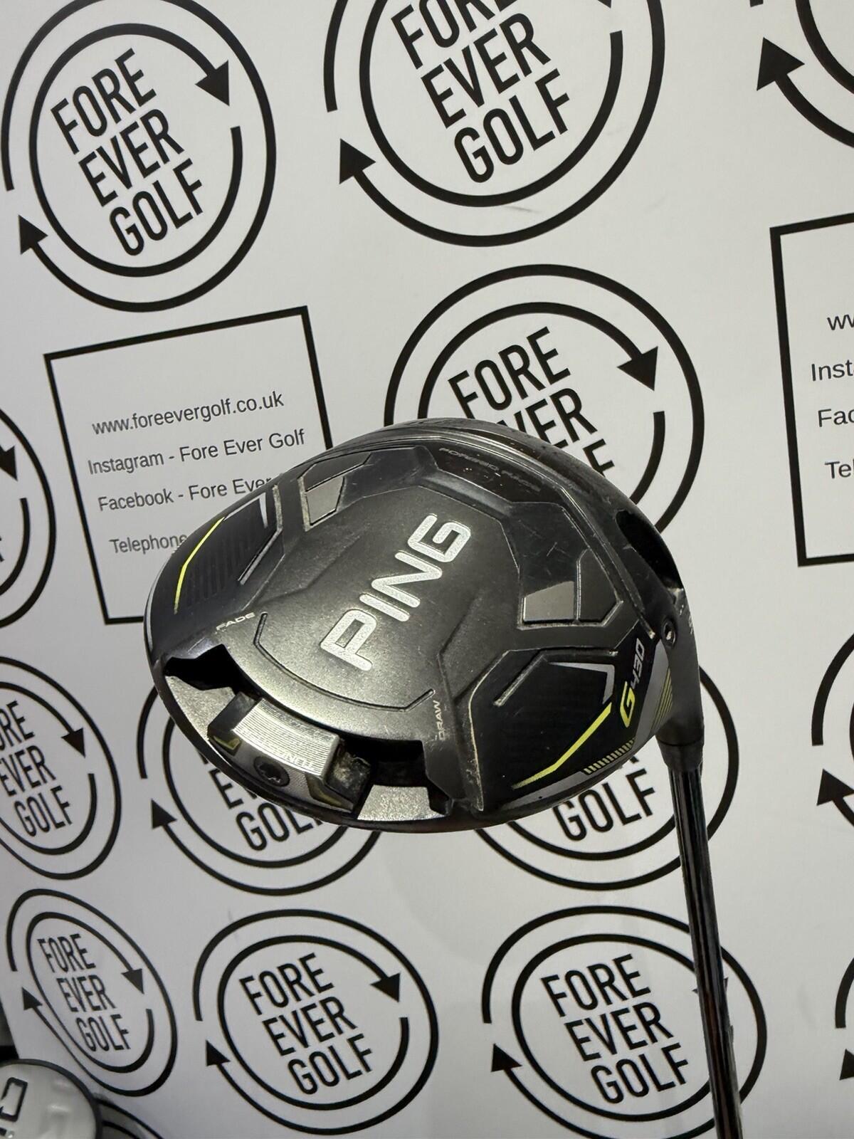 PING G430 LST DRIVER / 9 Degree / RH / 65g Stiff Flex / GOOD USED