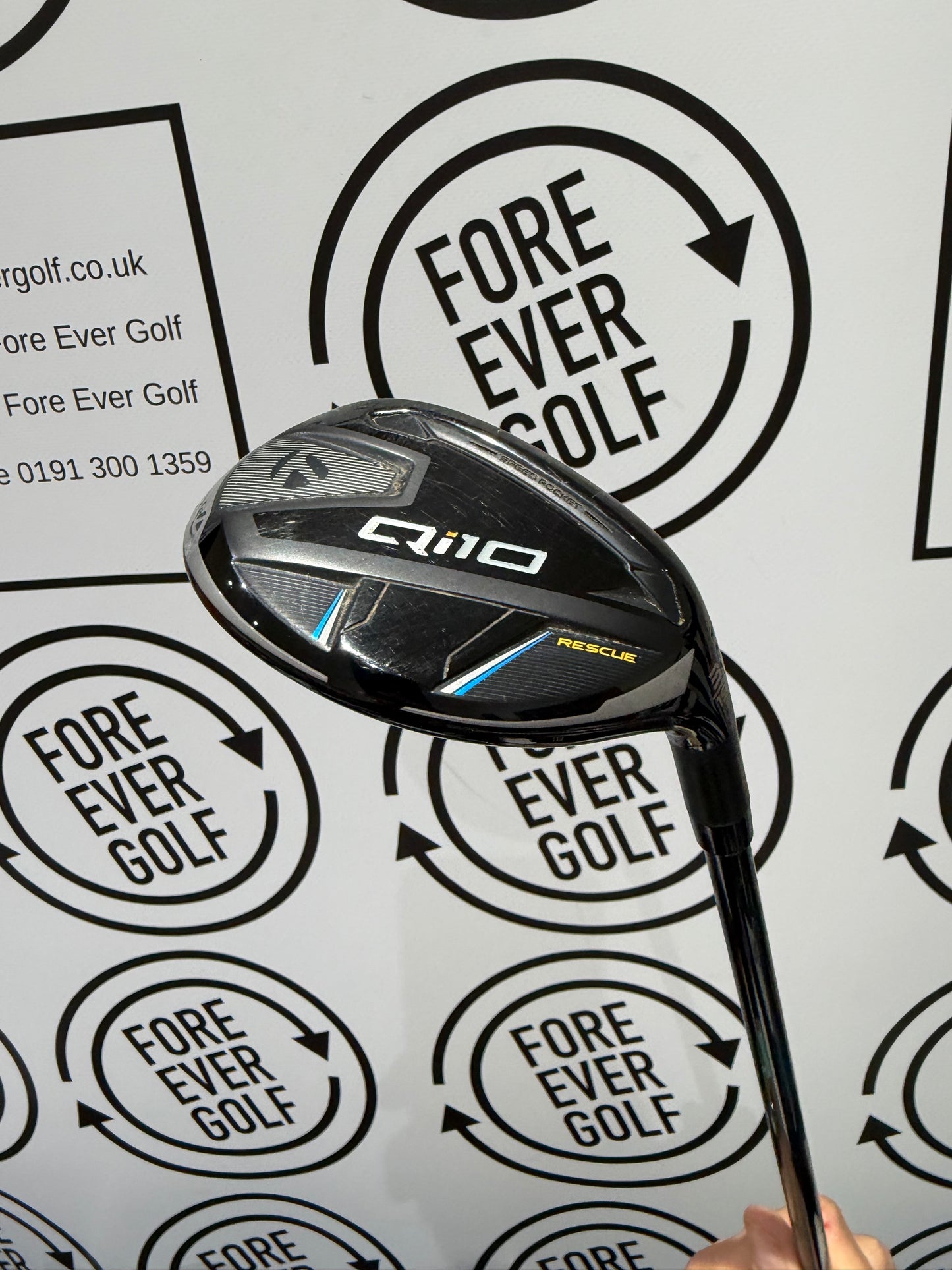 TAYLORMADE Qi10 3 HYBRID / 19 Degree / RH / 70g Stiff Flex