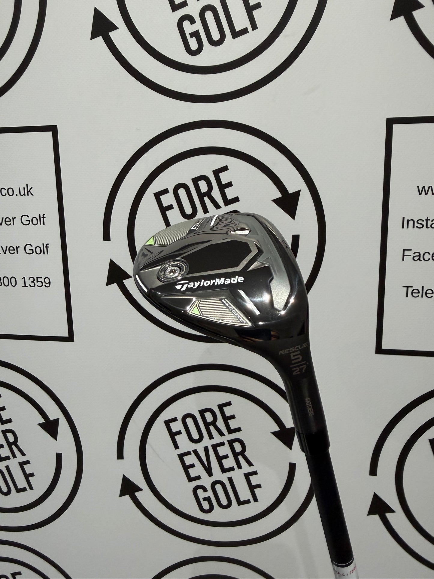 TAYLORMADE Qi35 MAX LITE 5 HYBRID / 27 Degree / RH / 50g Soft Regular Flex