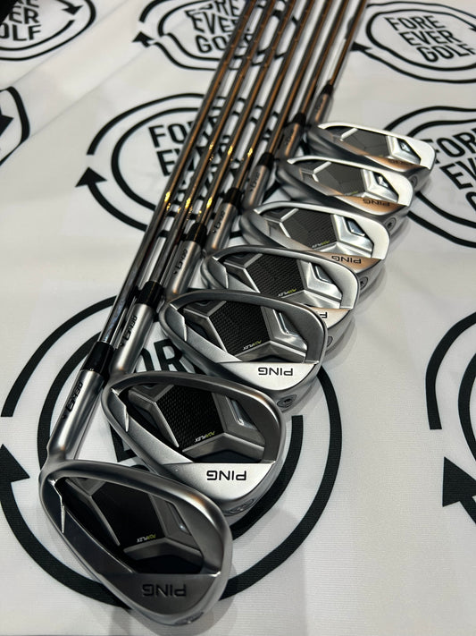 PING G430 IRONS / 6 - SW / Black Dot / 98g Reg Flex / Mens RH