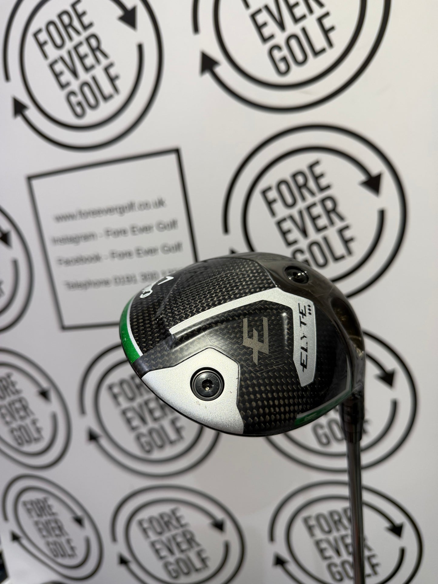 CALLAWAY ELYTE TRIPE DIAMOND DRIVER / 9 Deg / RH / 60g X-Stiff Flex / GOOD USED