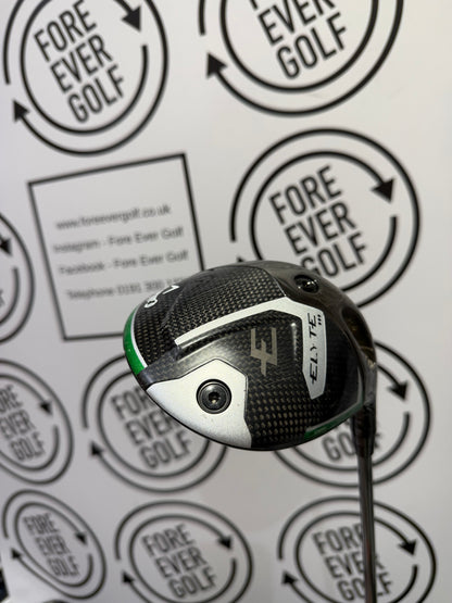 CALLAWAY ELYTE TRIPE DIAMOND DRIVER / 9 Deg / RH / 60g X-Stiff Flex / GOOD USED
