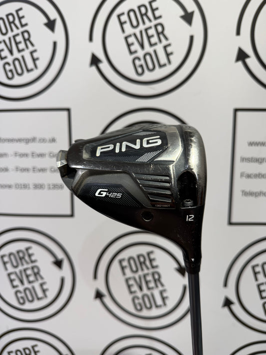 PING G425 MAX DRIVER / 12 Degree / Mens RH / 55g Reg Flex / GOOD USED