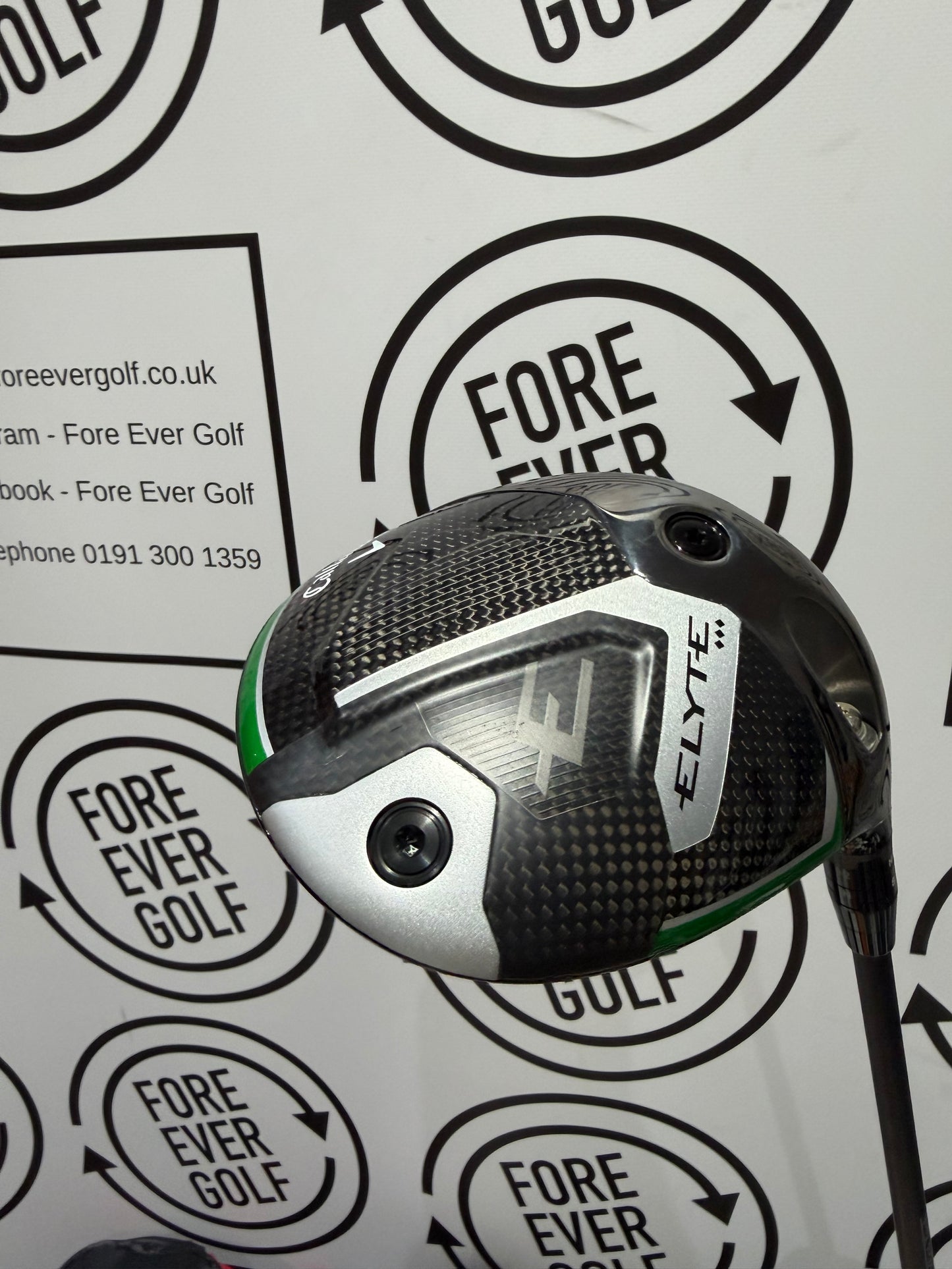 CALLAWAY ELYTE TRIPLE DIAMOND DRIVER / 9 Degree / RH / 65g Stiff Flex