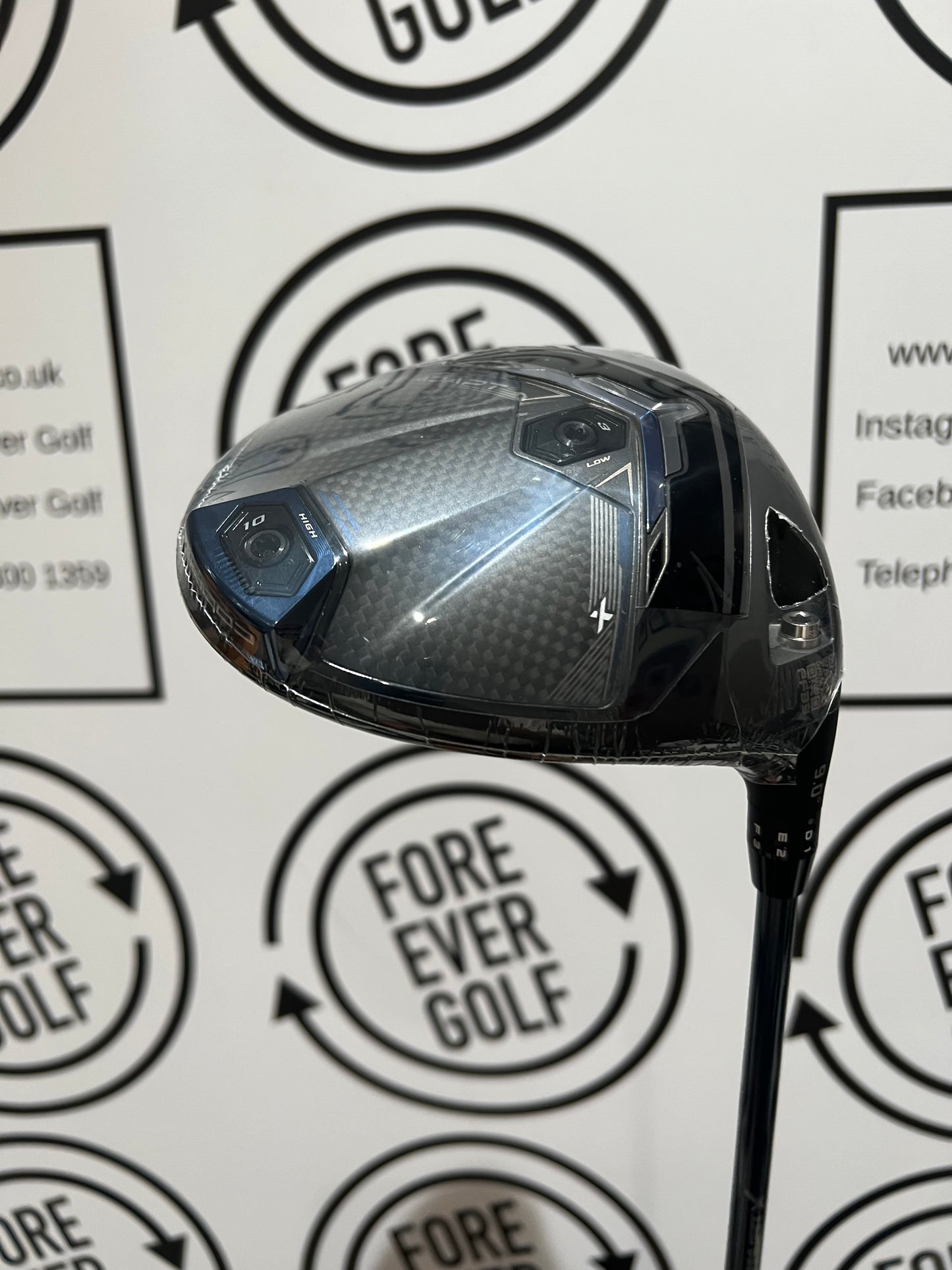 COBRA DS ADAPT X DRIVER / 9 Degree / Mens RH / 60g Stiff Flex