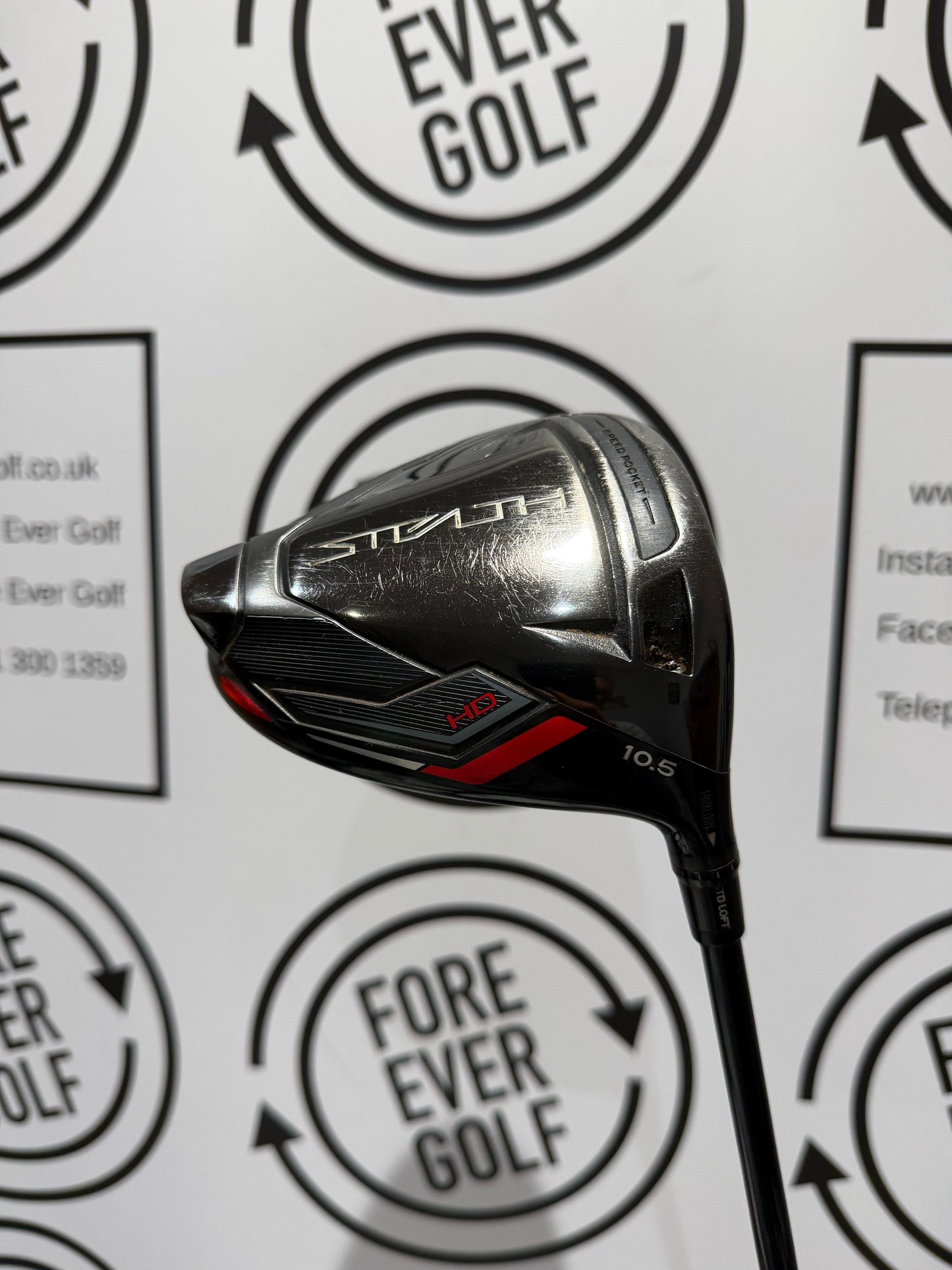 TAYLORMADE STEALTH HD DRIVER / 10.5 Degree / RH / 50g Reg Flex