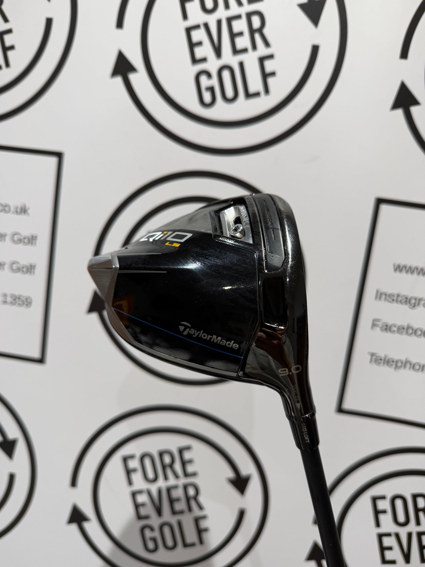 TAYLORMADE Qi10 LS DRIVER / 9 Degree / Mens RH / 65g Stiff Flex