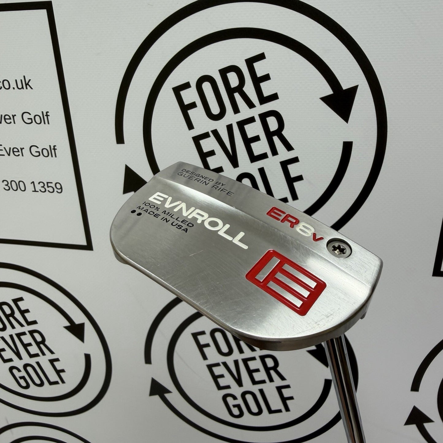EVNROLL ER8V PUTTER / 34” / Mens RH / V.GOOD USED