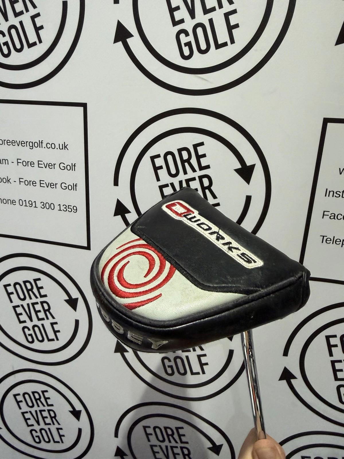 ODYSSEY O-WORKS 2 BALL PUTTER / Mens RH / 34” / V.GOOD USED